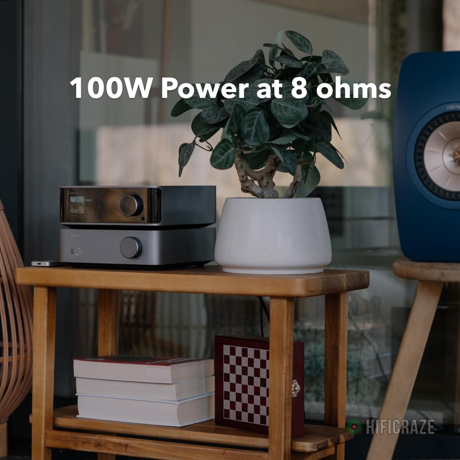 WiiM Vibelink Amp | 100W Power Amplifier with Premium ESS 9039Q2M DAC and TI TPA3255 | Compatible with WiiM Mini, Pro, Pro Plus, and Ultra | RCA, Coax, and Optical Inputs | Space Gray 3 WiiM Vibelink Amp | 100W Power Amplifier with Premium ESS 9039Q2M DAC and TI TPA3255 | Compatible with WiiM Mini, Pro, Pro Plus, and Ultra | RCA, Coax, and Optical Inputs | Space Gray - Image 3