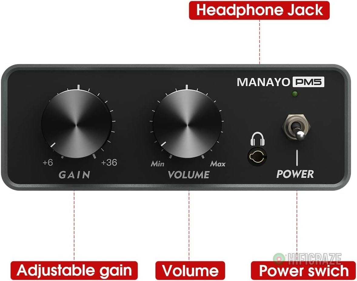 Phono Preamp, Professional Mini Preamp for Turntable/Vinyl Record Player. Stereo Phonograph preamplifier Designed with RCA Input/Output, Headphone Jack, Audio Receiver - Image 3