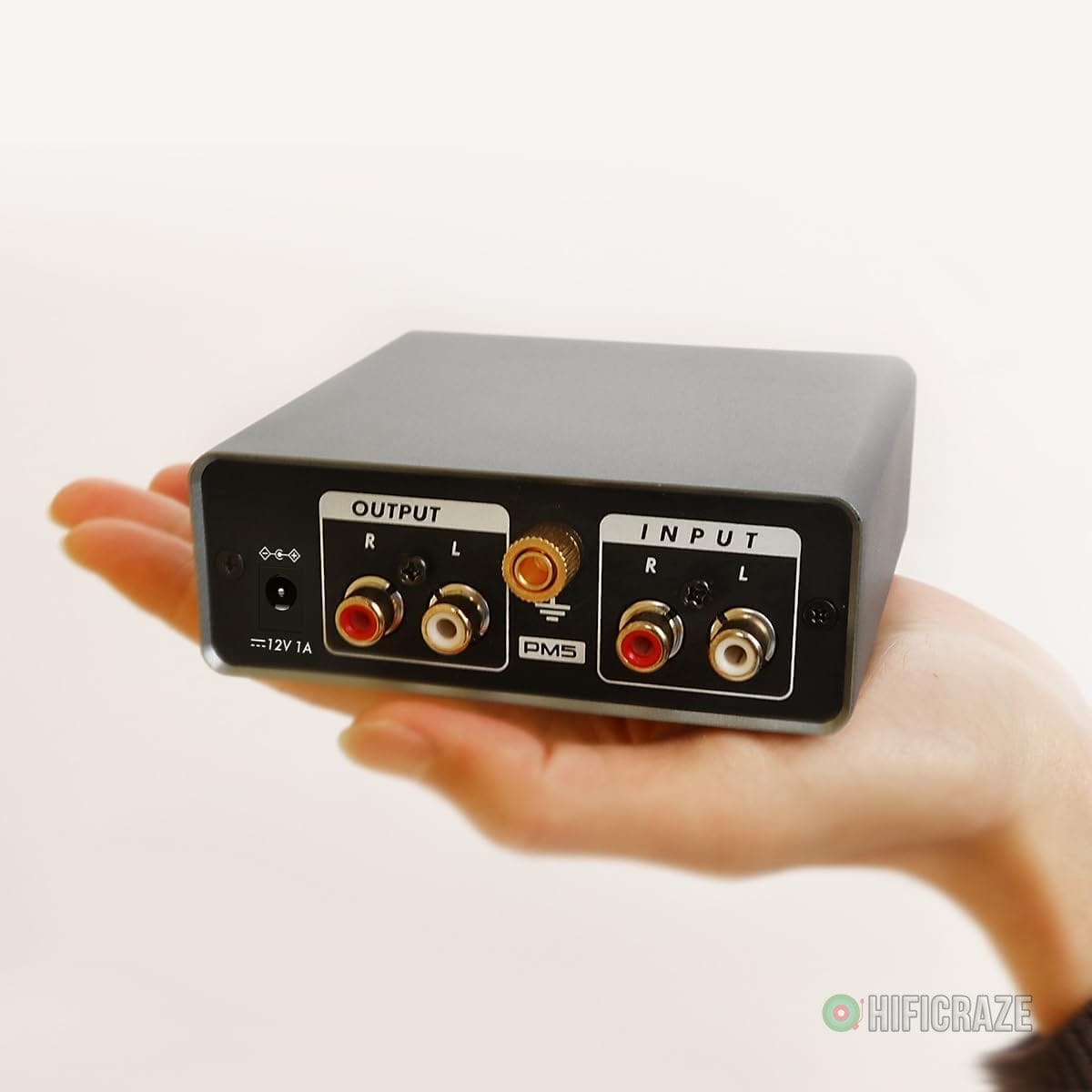 Phono Preamp, Professional Mini Preamp for Turntable/Vinyl Record Player. Stereo Phonograph preamplifier Designed with RCA Input/Output, Headphone Jack, Audio Receiver - Image 5