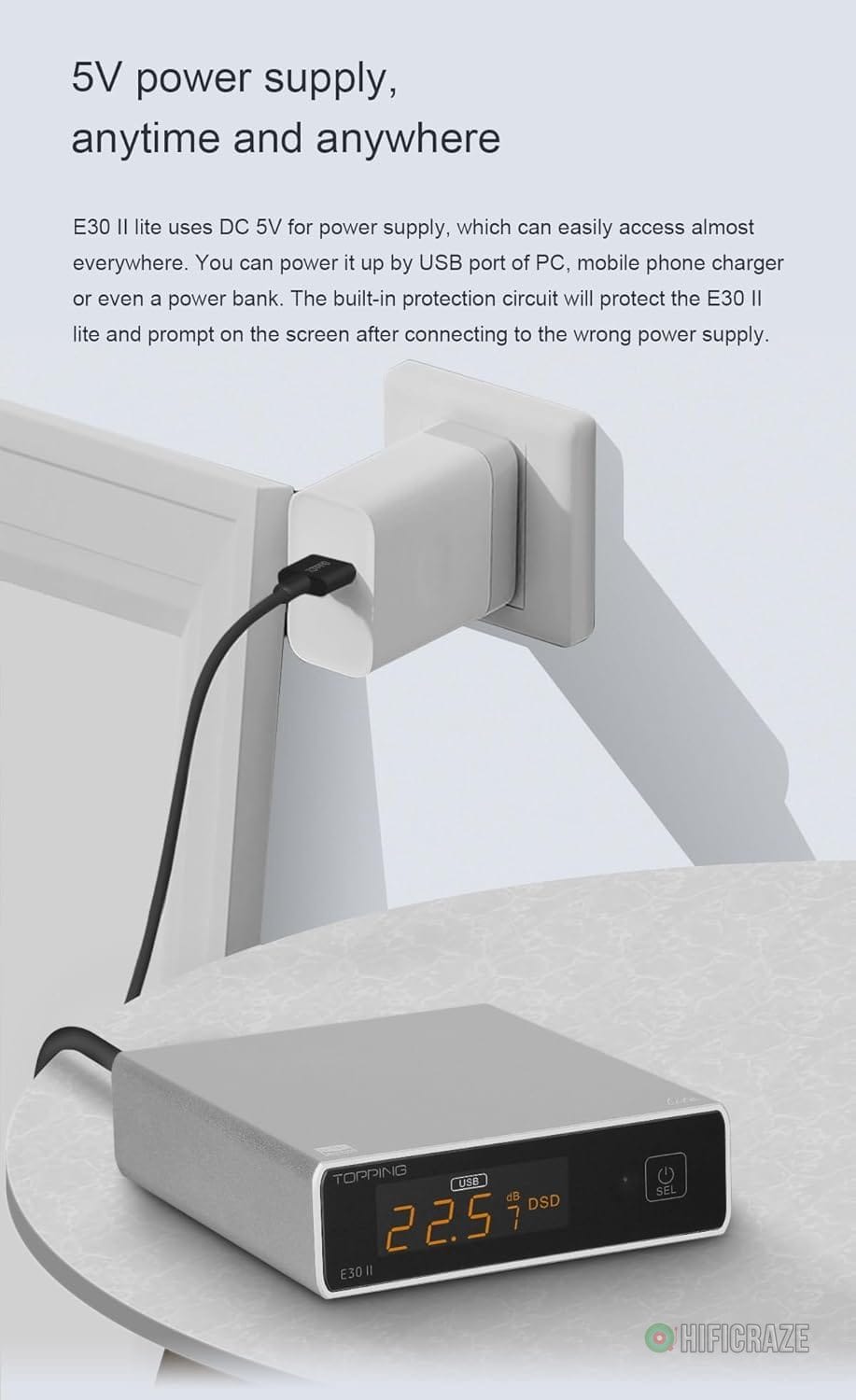Topping E30II lite DAC Preamp - AK4493S Hi-Res XMOS XU208 DAC 32Bit/768kHz DSD512 DSD Direct Mode for USB/Coax/Opt Inputs RCA HiFi Stereo Digital Audio Decoder(Black) 4 Topping E30II lite DAC Preamp - AK4493S Hi-Res XMOS XU208 DAC 32Bit/768kHz DSD512 DSD Direct Mode for USB/Coax/Opt Inputs RCA HiFi Stereo Digital Audio Decoder(Black) - Image 4