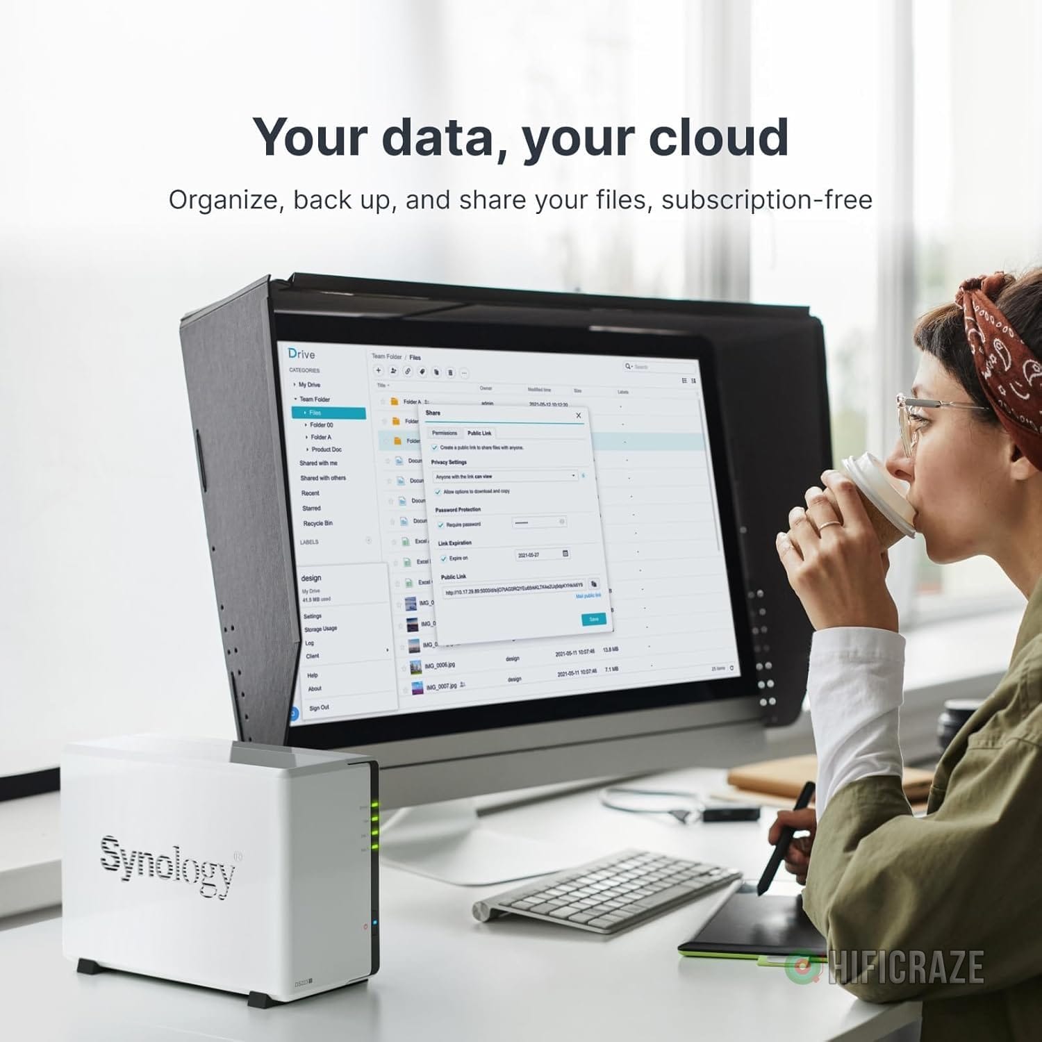 Synology 2-Bay DiskStation DS223j (Diskless) 2 Synology 2-Bay DiskStation DS223j (Diskless) - Image 2