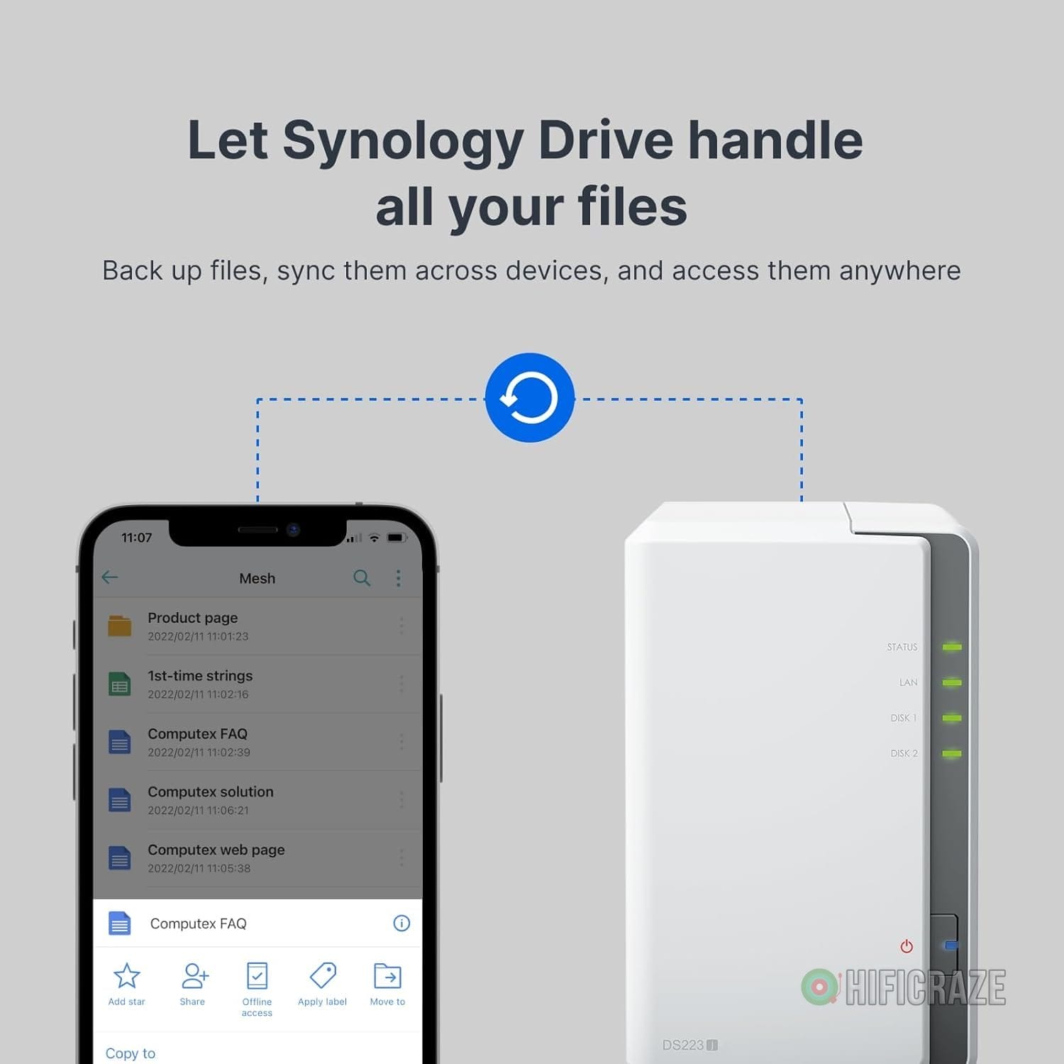 Synology 2-Bay DiskStation DS223j (Diskless) 4 Synology 2-Bay DiskStation DS223j (Diskless) - Image 4