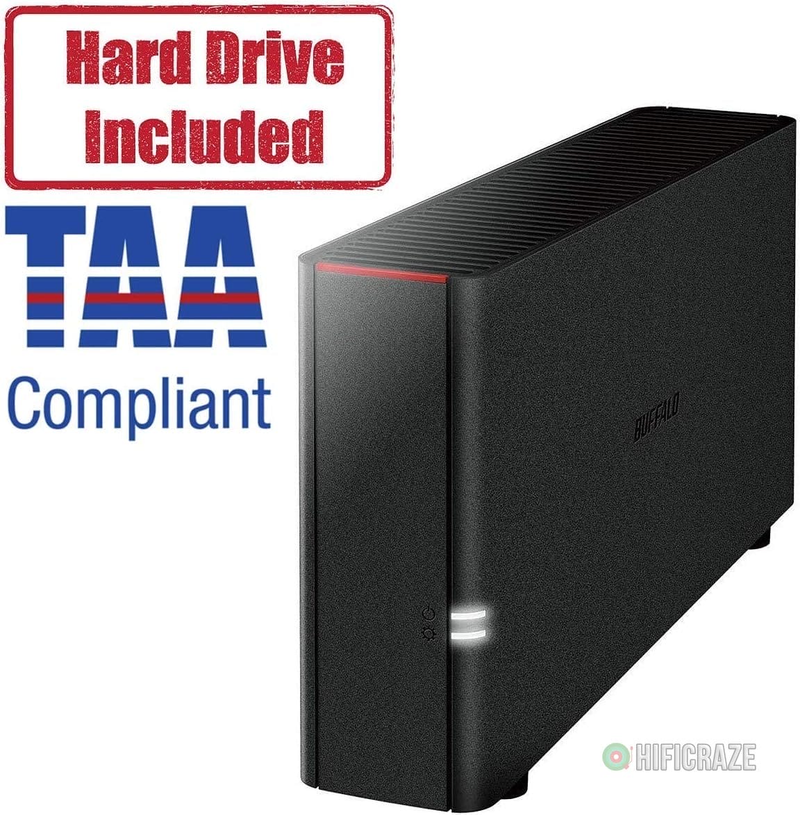 BUFFALO LinkStation 210 4TB 1-Bay NAS Network Attached Storage with HDD Hard Drives Included NAS Storage That Works as Home Cloud or Network Storage Device for Home - Image 3