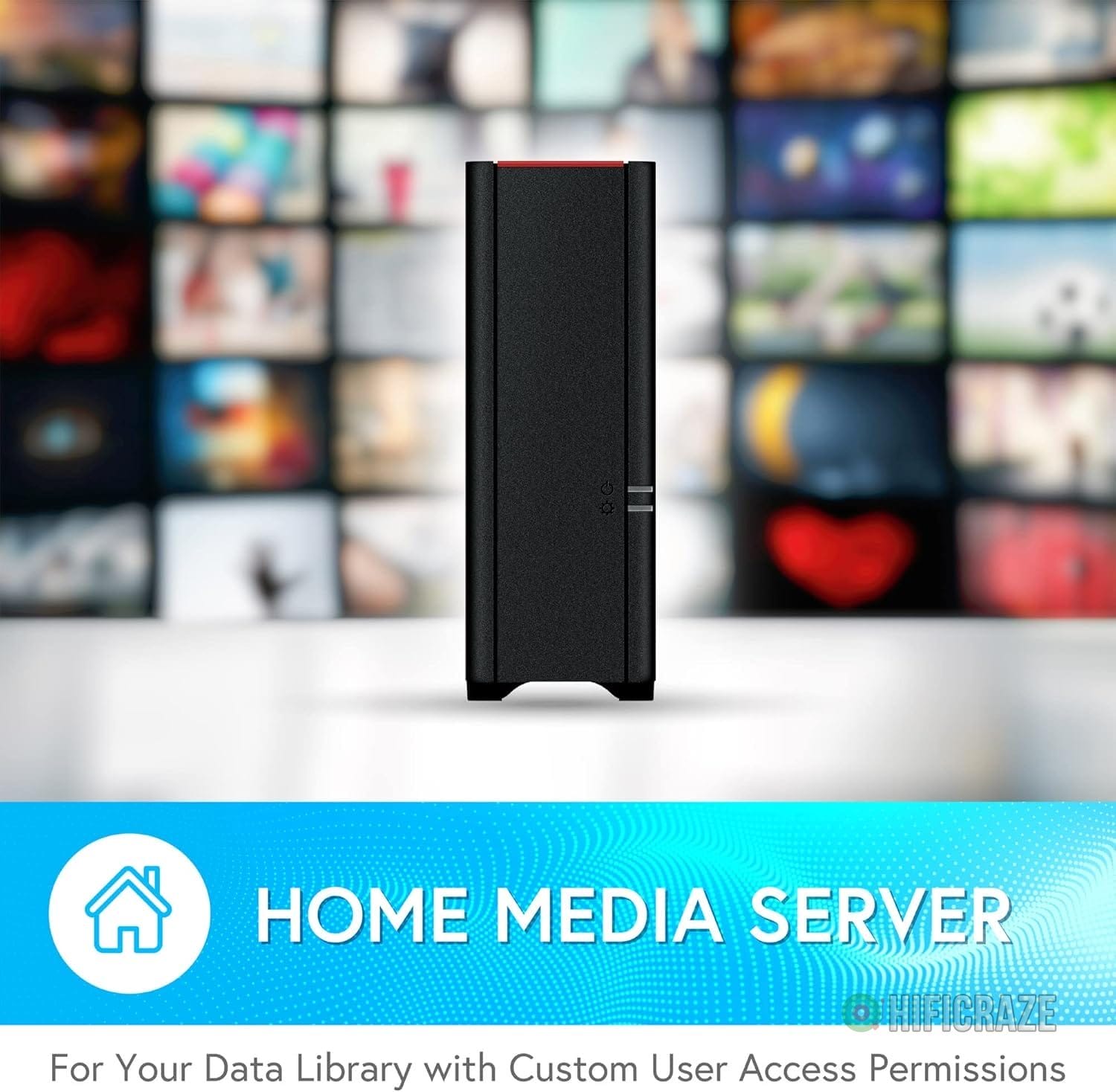 BUFFALO LinkStation 210 4TB 1-Bay NAS Network Attached Storage with HDD Hard Drives Included NAS Storage That Works as Home Cloud or Network Storage Device for Home - Image 5