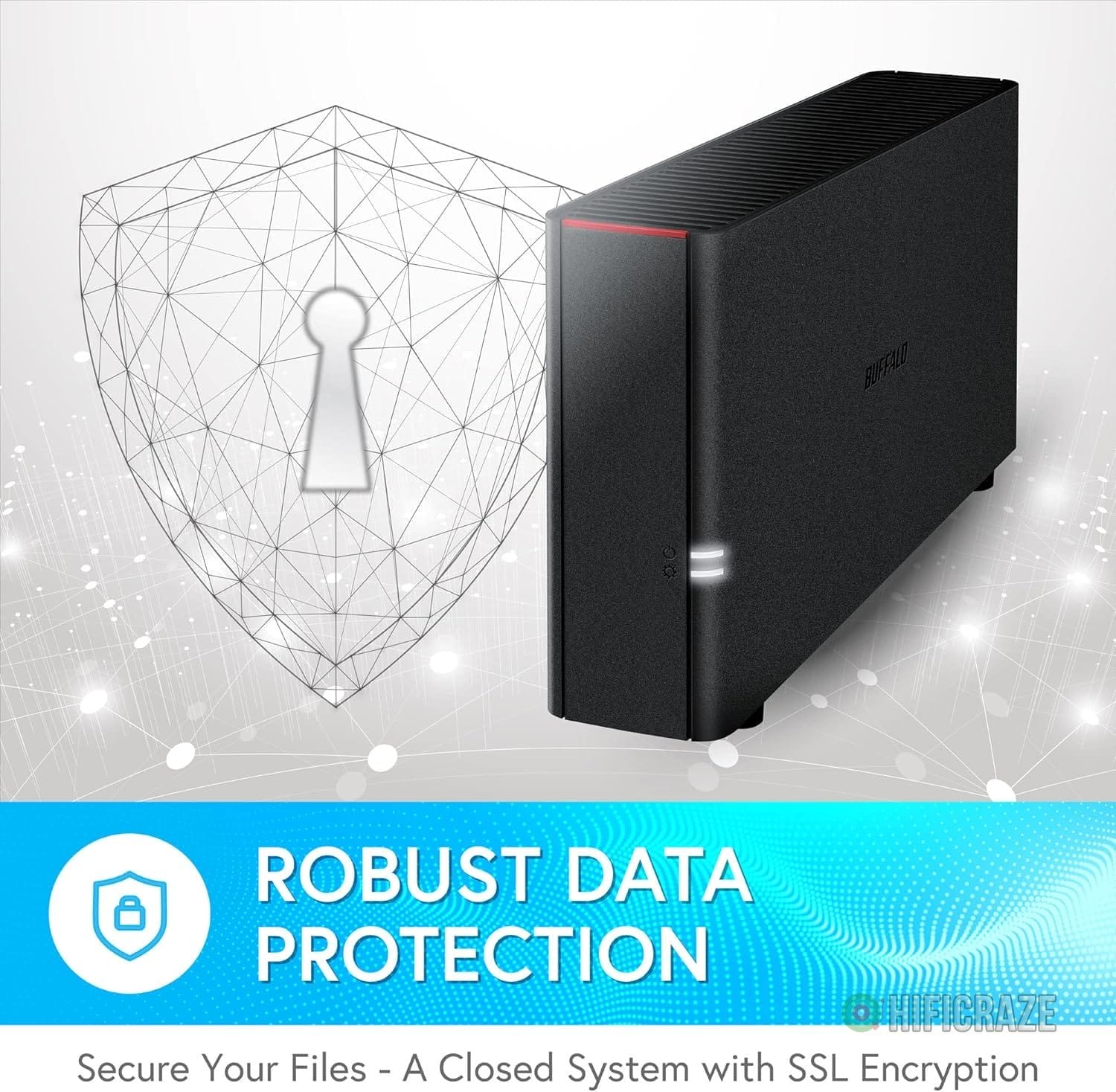 BUFFALO LinkStation 210 4TB 1-Bay NAS Network Attached Storage with HDD Hard Drives Included NAS Storage That Works as Home Cloud or Network Storage Device for Home - Image 7