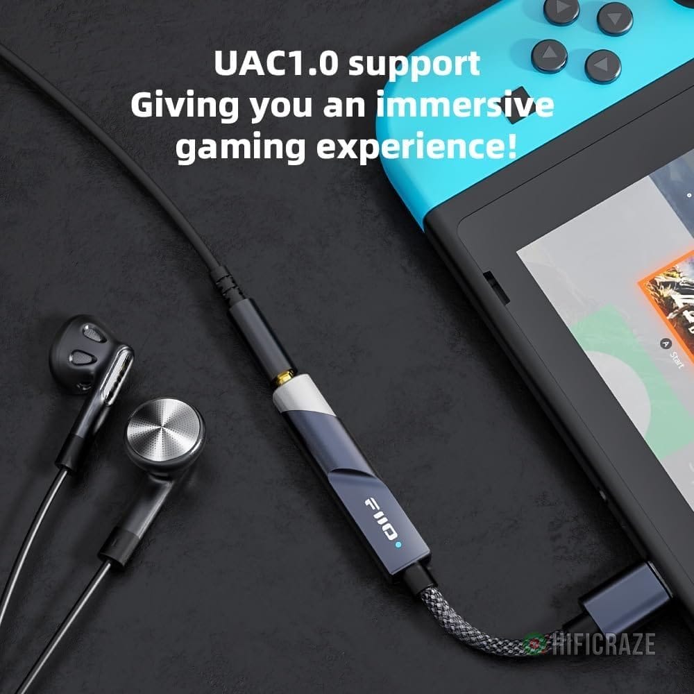 FiiO KA11 USB C to 3.5mm Audio Adapter 32bit/384KHz, USB Type C Dongle HiFi DAC Amplifier for Android/iOS/Windows/Mac (Silver, TC) 8 FiiO KA11 USB C to 3.5mm Audio Adapter 32bit/384KHz, USB Type C Dongle HiFi DAC Amplifier for Android/iOS/Windows/Mac (Silver, TC) - Image 8