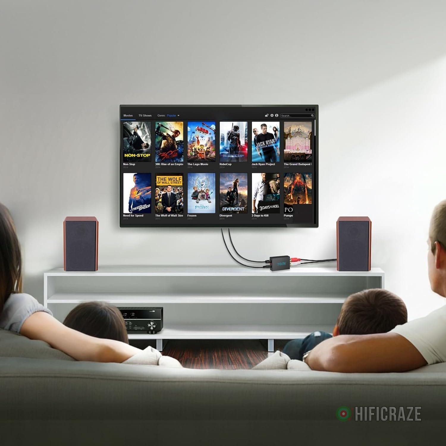 192kHz DAC Digital to Analog Audio Converter with Digital Audio Optical Cable,SPDIF Toslink Optical to RCA Converter for HDTV, DVD, Blu-Ray Players and Game Consoles 6 192kHz DAC Digital to Analog Audio Converter with Digital Audio Optical Cable,SPDIF Toslink Optical to RCA Converter for HDTV, DVD, Blu-Ray Players and Game Consoles - Image 6