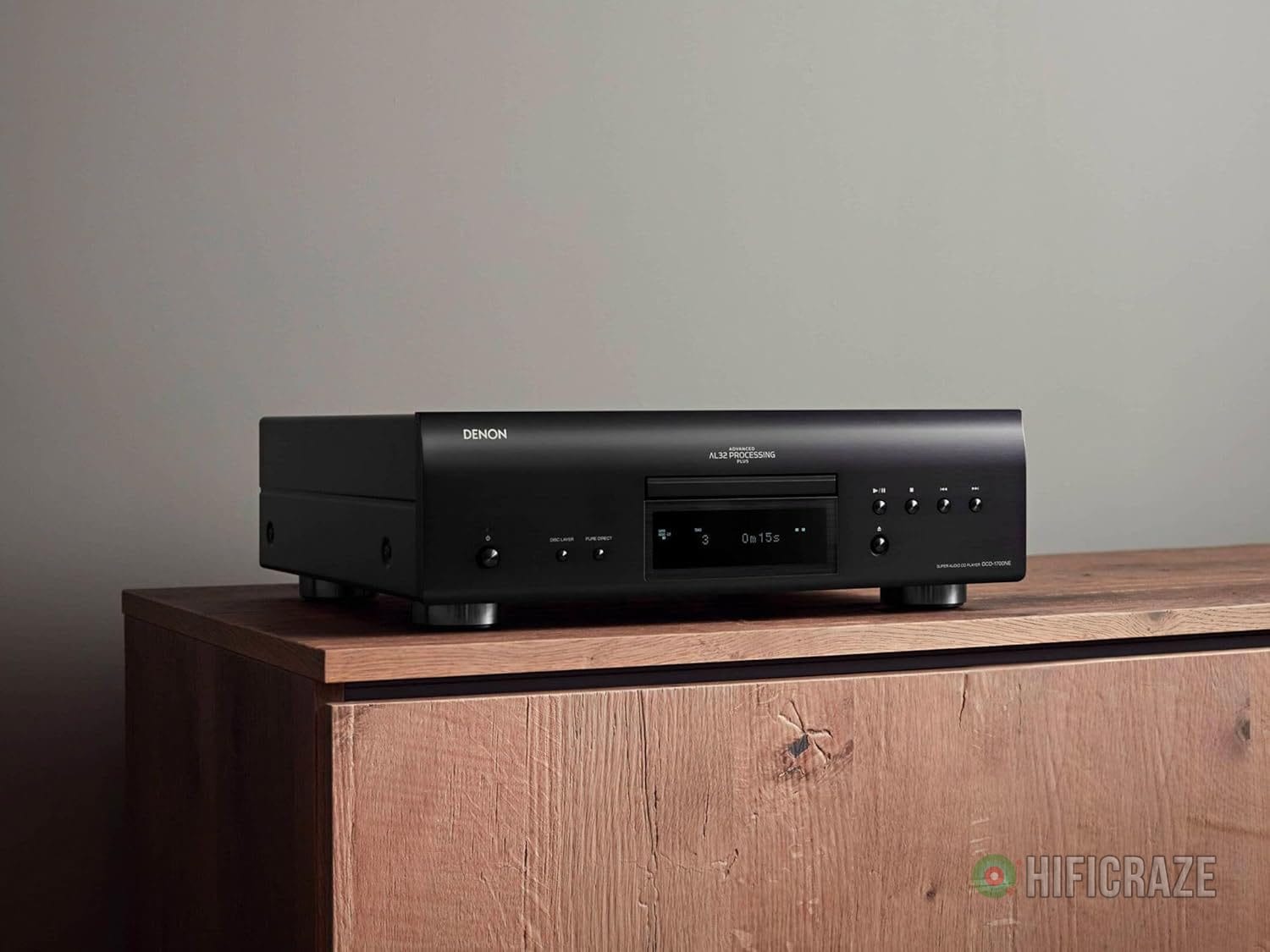 Denon DCD-1700NE CD/SACD Player, Ultra-Precision 192 kHz/32 Bit D/A Converter, Vibration-Resistant Design, Supports DSD, FLAC, and WAV Files, Pure Direct Mode, 2 Digital Audio Outputs, Black 8 Denon DCD-1700NE CD/SACD Player, Ultra-Precision 192 kHz/32 Bit D/A Converter, Vibration-Resistant Design, Supports DSD, FLAC, and WAV Files, Pure Direct Mode, 2 Digital Audio Outputs, Black - Image 8