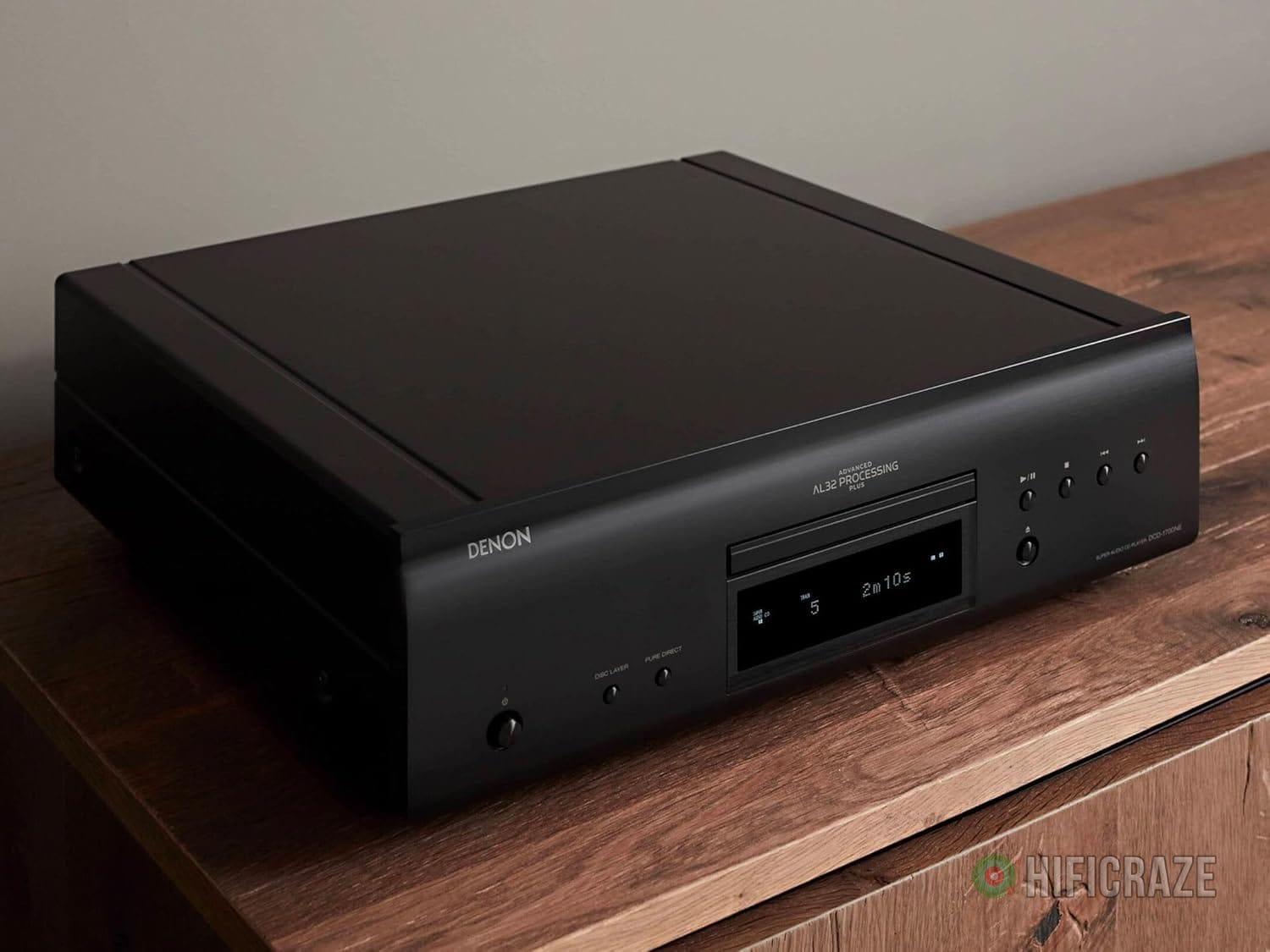 Denon DCD-1700NE CD/SACD Player, Ultra-Precision 192 kHz/32 Bit D/A Converter, Vibration-Resistant Design, Supports DSD, FLAC, and WAV Files, Pure Direct Mode, 2 Digital Audio Outputs, Black 9 Denon DCD-1700NE CD/SACD Player, Ultra-Precision 192 kHz/32 Bit D/A Converter, Vibration-Resistant Design, Supports DSD, FLAC, and WAV Files, Pure Direct Mode, 2 Digital Audio Outputs, Black - Image 9