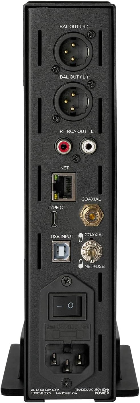 HIFIMAN EF499 Desktop Balanced Headphone DAC& Amplifier with R2R Architecture, XLR/RCA/6.35mm Output for Home Audio DAC, with Support for Streaming Media - Image 4