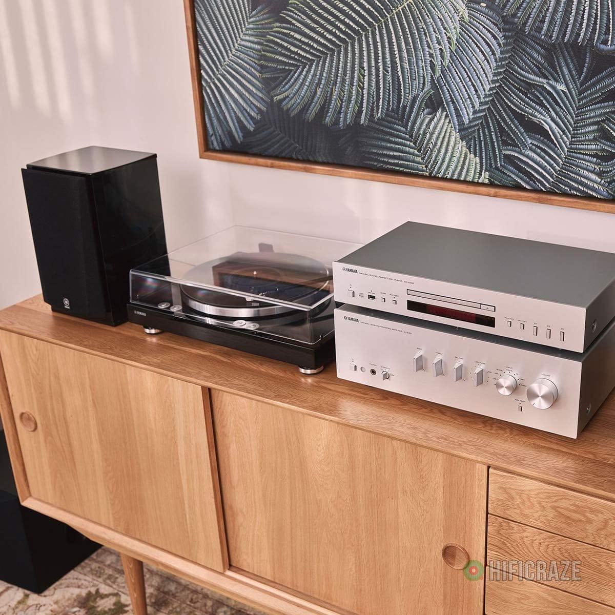 YAMAHA TT-S303 Hi-Fi Vinyl Belt Drive Turntable – Piano Black 5 YAMAHA TT-S303 Hi-Fi Vinyl Belt Drive Turntable – Piano Black - Image 5