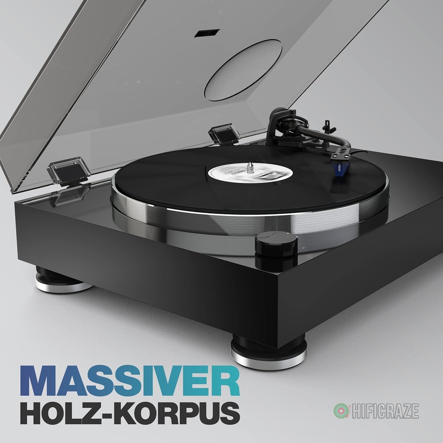 Reloop Turn X Premium HiFi Turntable with Ortofon 2M Blue Cartridge 12 Reloop Turn X Premium HiFi Turntable with Ortofon 2M Blue Cartridge - Image 12