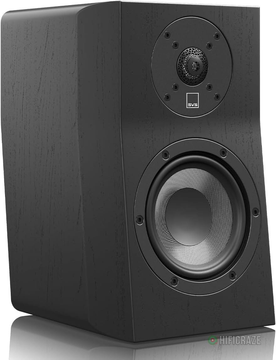 SVS Ultra Evolution Nano Bookshelf Speakers - Pair (Black Oak) 2 SVS Ultra Evolution Nano Bookshelf Speakers - Pair (Black Oak) - Image 2