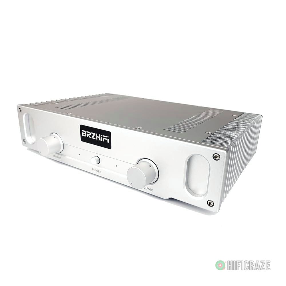 A1S HiFi Power Amplifier 20Watt*2 2.0 Channel Pure Class A Home Audio AMP(Sliver)