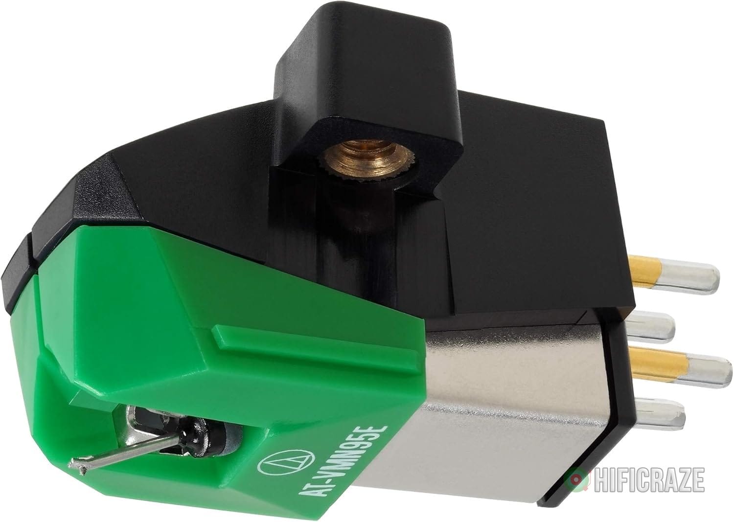 Audio-Technica AT-VM95E Dual Moving Magnet Cartridge with 0.3 x 0.7mil Elliptical Stylus 1 phono cartridge