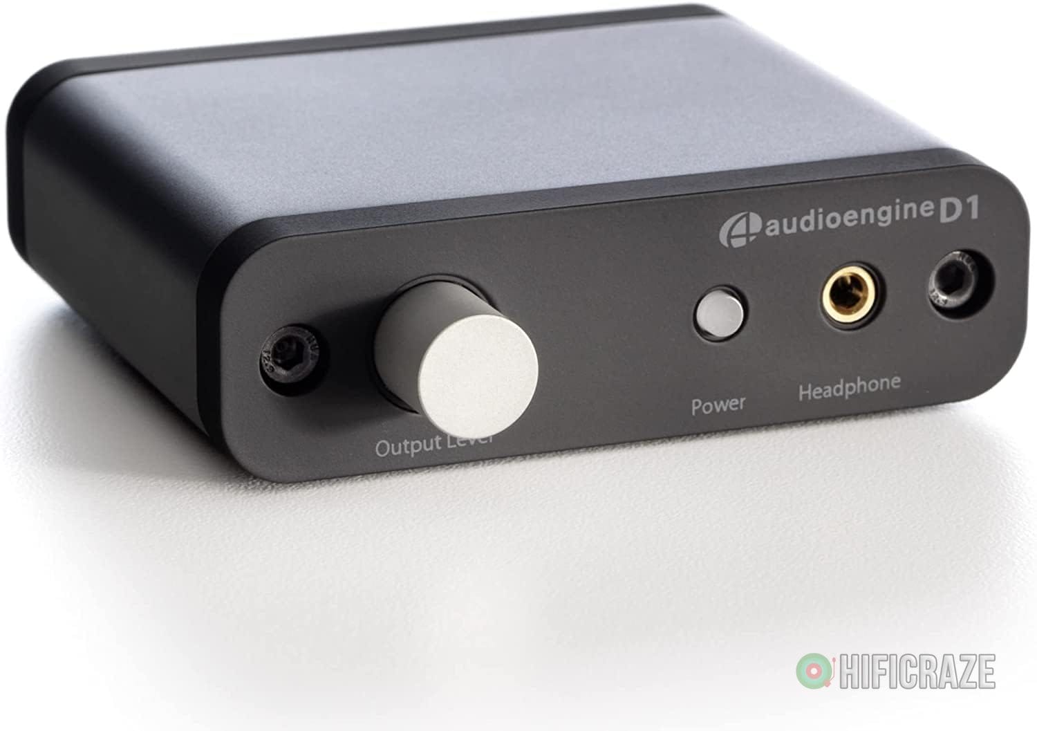 Audioengine D1 32-bit Desktop DAC and Headphone Amp, Preamp, Laptop, Amplifier, Gamers and Musicians 1 dac with preamp