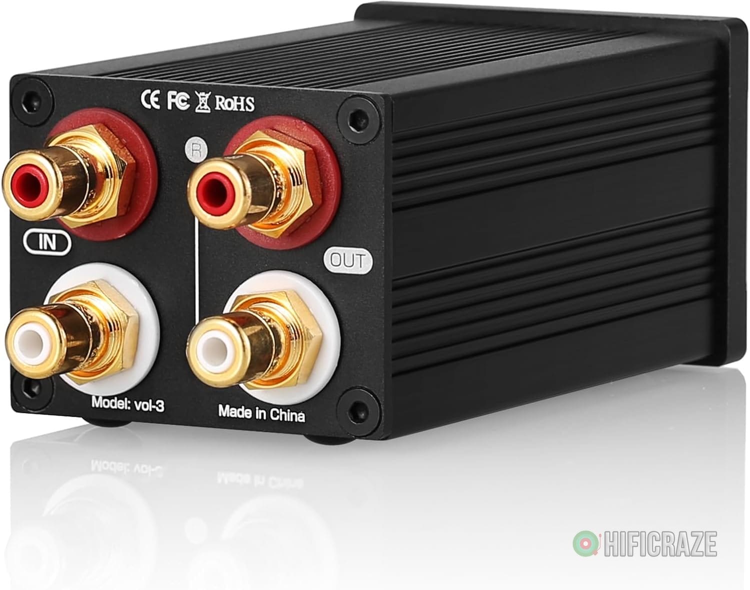 Nobsound High Precision Passive Preamp Volume Controller VOL Control HiFi Preamplifier (Hi-Fi Version) 2 Nobsound High Precision Passive Preamp Volume Controller VOL Control HiFi Preamplifier (Hi-Fi Version) - Image 2