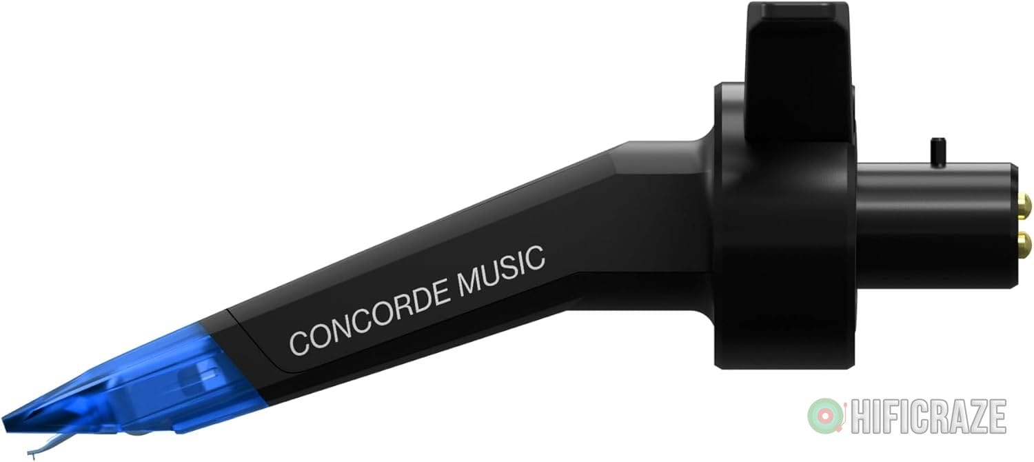 Ortofon Concorde Music Blue Phono Cartridge Tool-Free Installation on S-shaped Tone Arms - Image 2