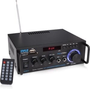 stereo power amplifier