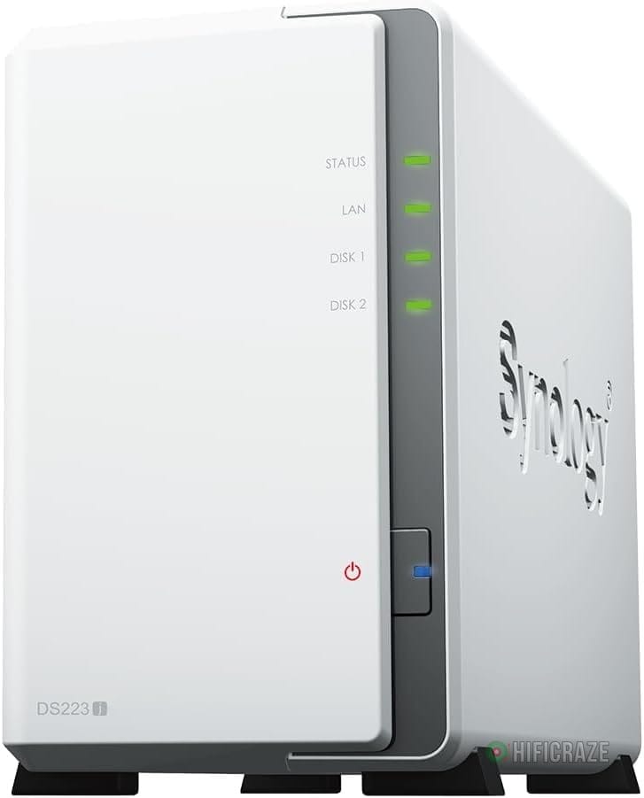 Synology 2-Bay DiskStation DS223j (Diskless) 1 media server