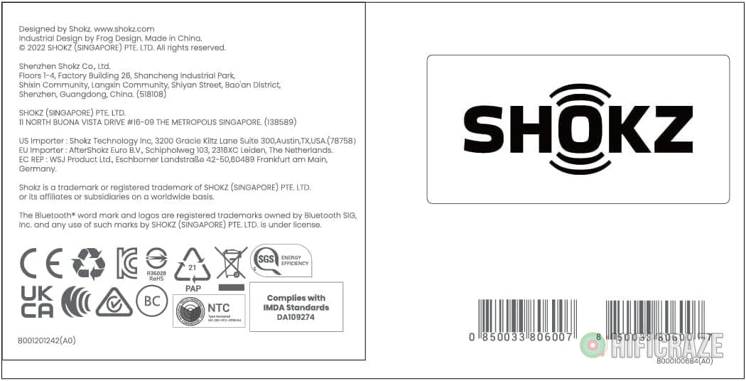SHOKZ OpenRun - Open-Ear Bluetooth Bone Conduction Sport Headphones, Sweat Resistant Wireless Earphones for Workouts and Running, Built-in Mic, with Hair Band, Black - Image 13