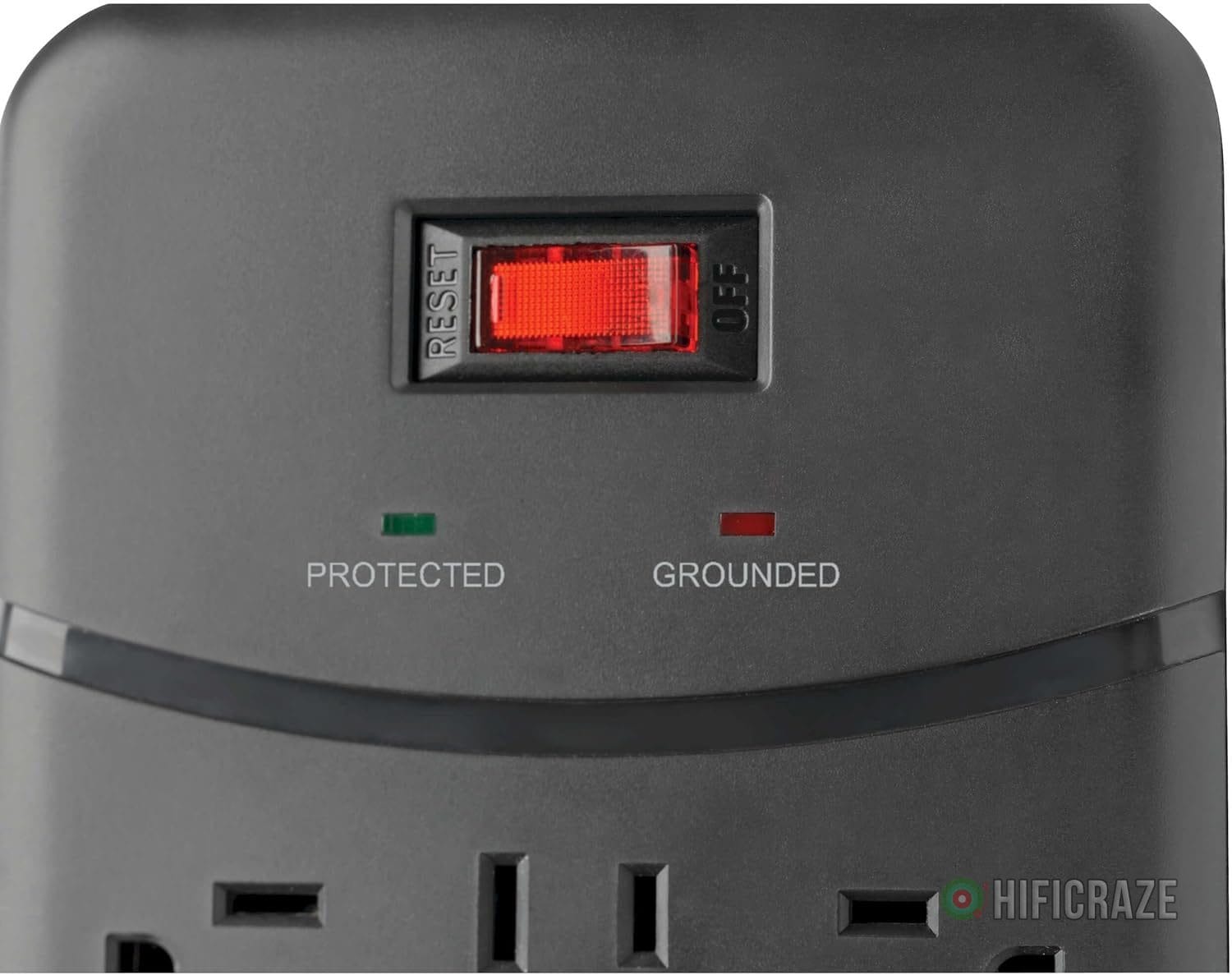 Tripp Lite TLP128TTUSBB 12 Outlet Surge Protector Power Strip, 2 USB Charging Ports, Tel/Modem/Coax Protection, 8ft Cord Right Angle Plug, Black, Lifetime Insurance & $150K Insurance - Image 6