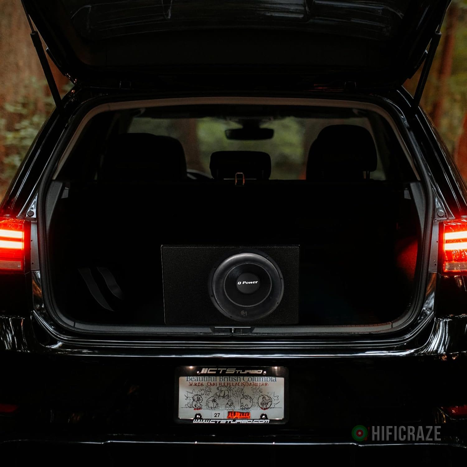 Q Power Single 12" Vented Ported Car Subwoofer Sub Box Enclosure, QBOMB12VL - Single Cab Bass Woofer Speaker Box System for Vehicle or Truck Audio 5 Q Power Single 12" Vented Ported Car Subwoofer Sub Box Enclosure, QBOMB12VL - Single Cab Bass Woofer Speaker Box System for Vehicle or Truck Audio - Image 5