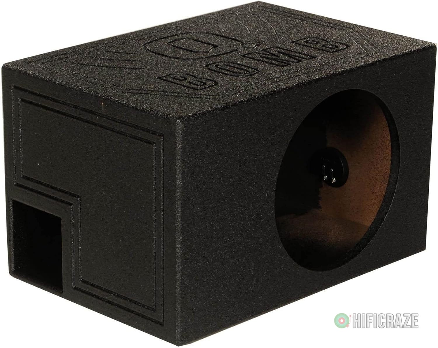 Q Power Single 12" Vented Ported Car Subwoofer Sub Box Enclosure, QBOMB12VL - Single Cab Bass Woofer Speaker Box System for Vehicle or Truck Audio - Image 6