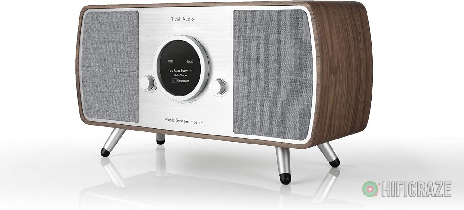 Tivoli Audio Music System Home Gen 2 Wi-Fi/AM/FM/Bluetooth Hi-Fi System (Walnut/Grey) 6 Tivoli Audio Music System Home Gen 2 Wi-Fi/AM/FM/Bluetooth Hi-Fi System (Walnut/Grey) - Image 6