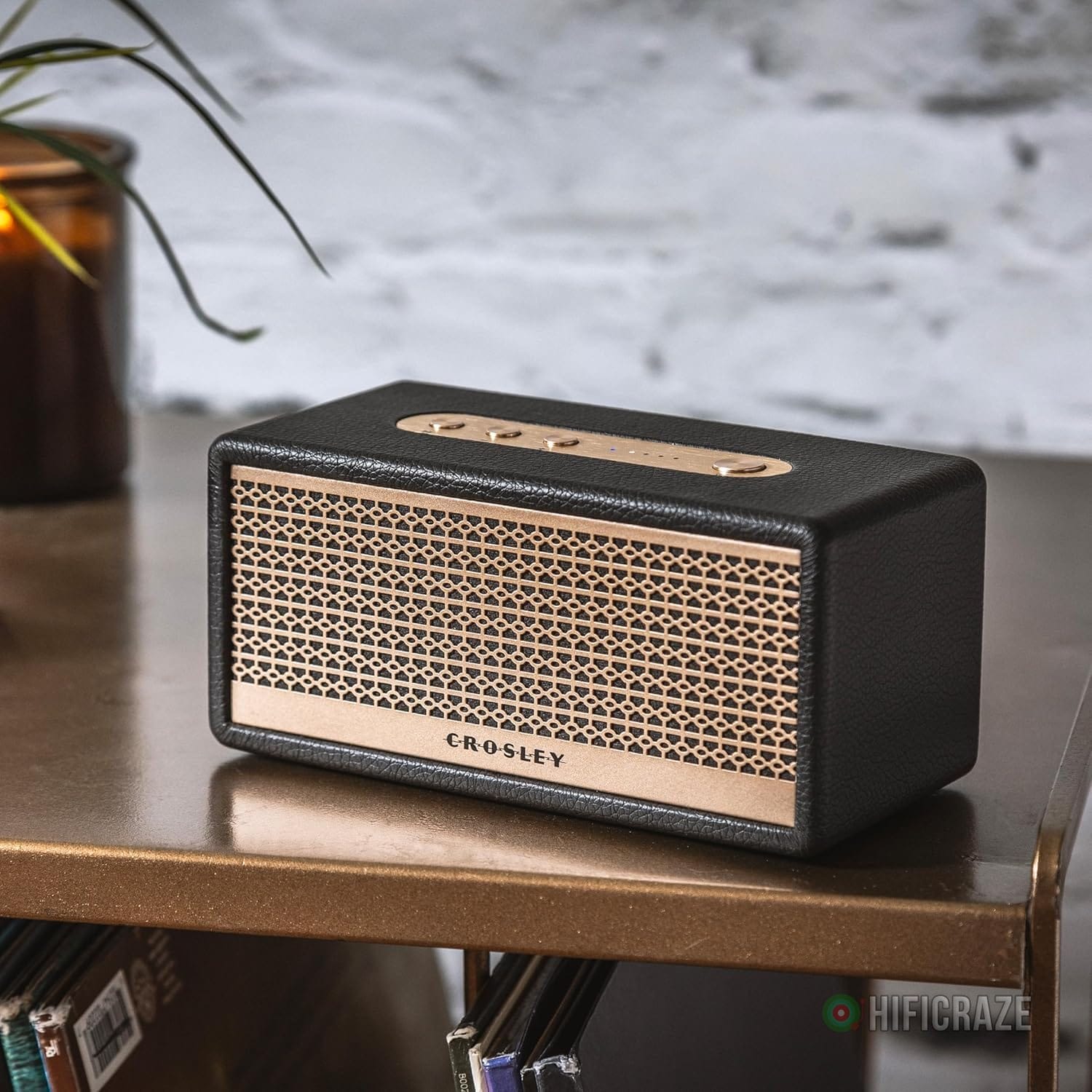 Crosley CR3113A-BK Montero Small Portable Rechargeable Bluetooth Speaker, Black 6 Crosley CR3113A-BK Montero Small Portable Rechargeable Bluetooth Speaker, Black - Image 6
