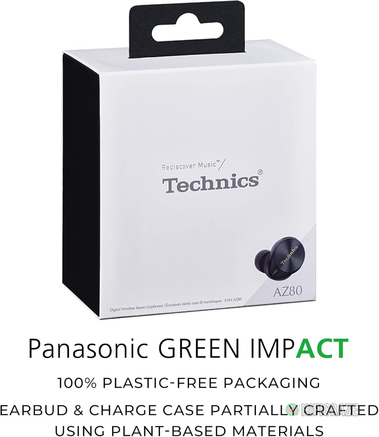 Technics Premium Hi-Fi True Wireless Bluetooth Earbuds with Advanced Noise Cancelling, 3 Device Multipoint Connectivity, Wireless Charging, Hi-Res Audio + Enhanced Calling - EAH-AZ80-K (Black) - Image 9