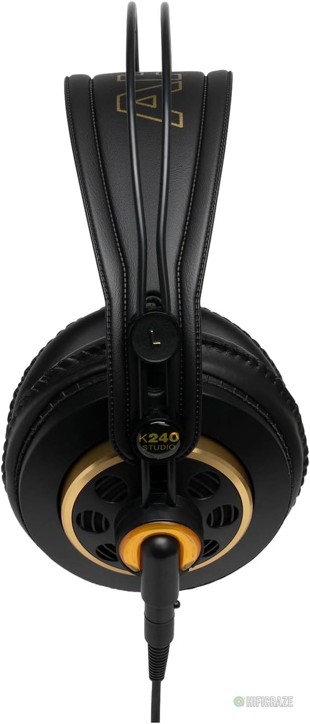 AKG Headphones, Gold, One Size (K240STUDIO) 3 AKG Headphones, Gold, One Size (K240STUDIO) - Image 3