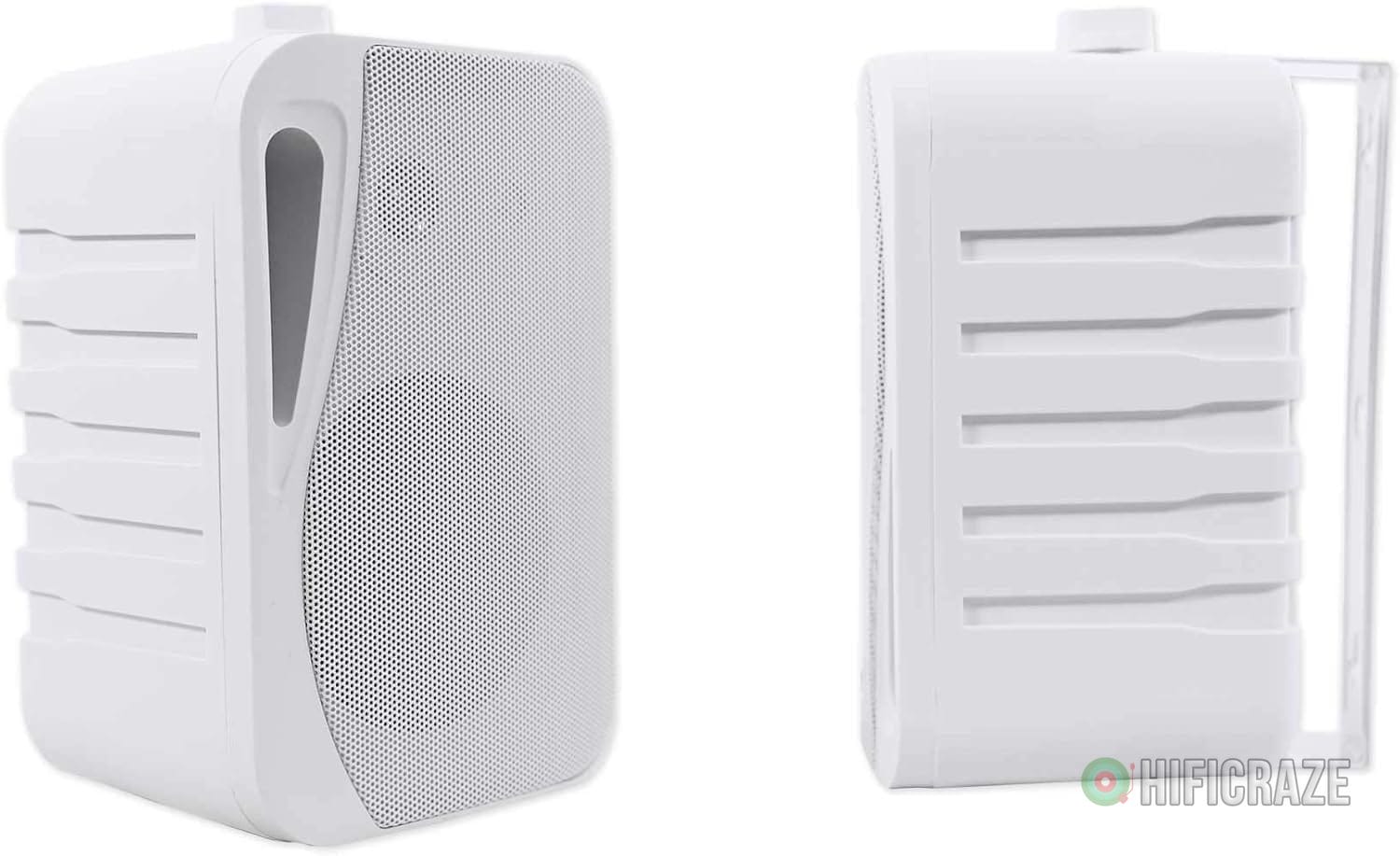 Rockville HP4S Pair 360W 4" Outdoor/Indoor Speakers 4 Ohm, Weather-Resistant, Swivel Brackets, 4" Woofer + 1/2" Tweeter, for Home Theater and Patio 5 Rockville HP4S Pair 360W 4" Outdoor/Indoor Speakers 4 Ohm, Weather-Resistant, Swivel Brackets, 4" Woofer + 1/2" Tweeter, for Home Theater and Patio - Image 5