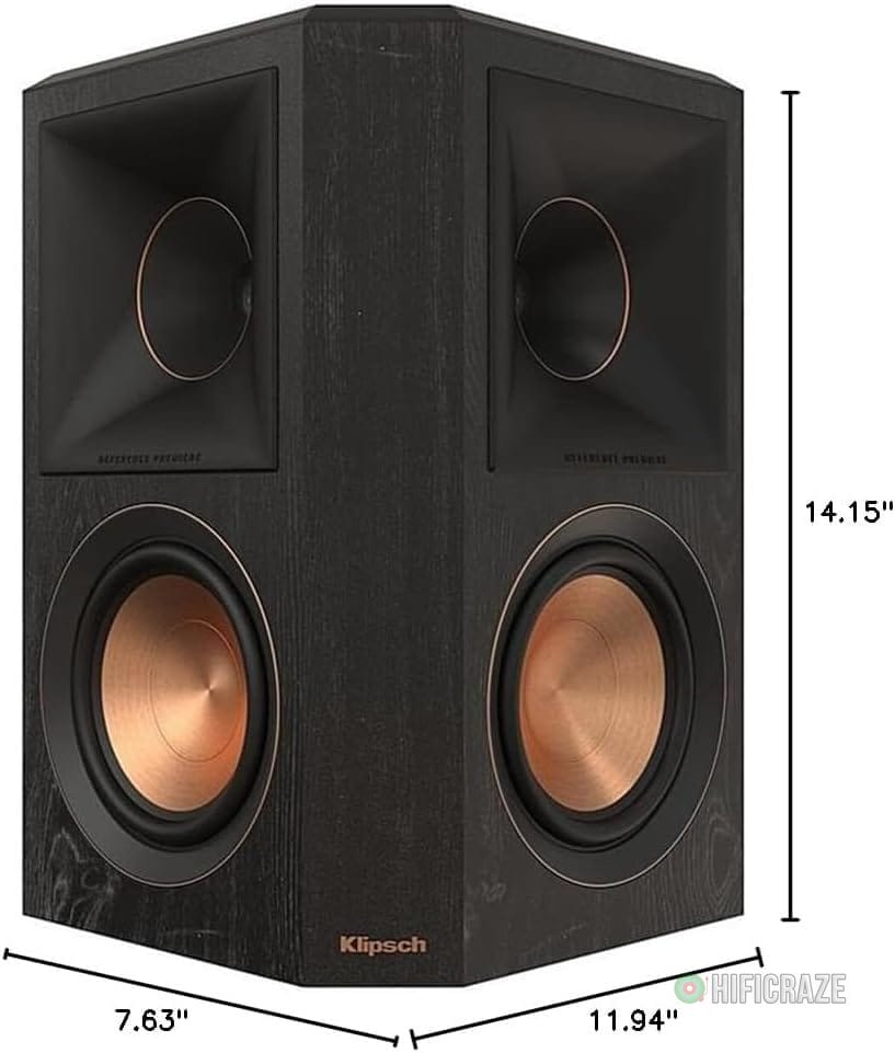 klipsch Reference Premiere RP-502S II Ebony Surround Sound Speakers 10 klipsch Reference Premiere RP-502S II Ebony Surround Sound Speakers - Image 10