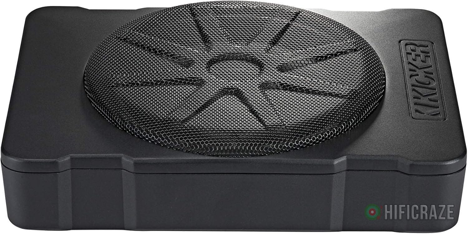 KICKER 46HS10 Hideaway Compact Powered Subwoofer, 10-Inch 4 KICKER 46HS10 Hideaway Compact Powered Subwoofer, 10-Inch - Image 4
