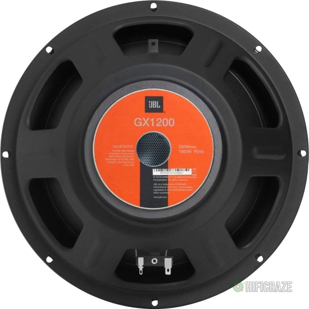 JBL - GX Series 12" Single-Voice-Coil 4-Ohm Subwoofer GX1200- Black 3 JBL - GX Series 12" Single-Voice-Coil 4-Ohm Subwoofer GX1200- Black - Image 3