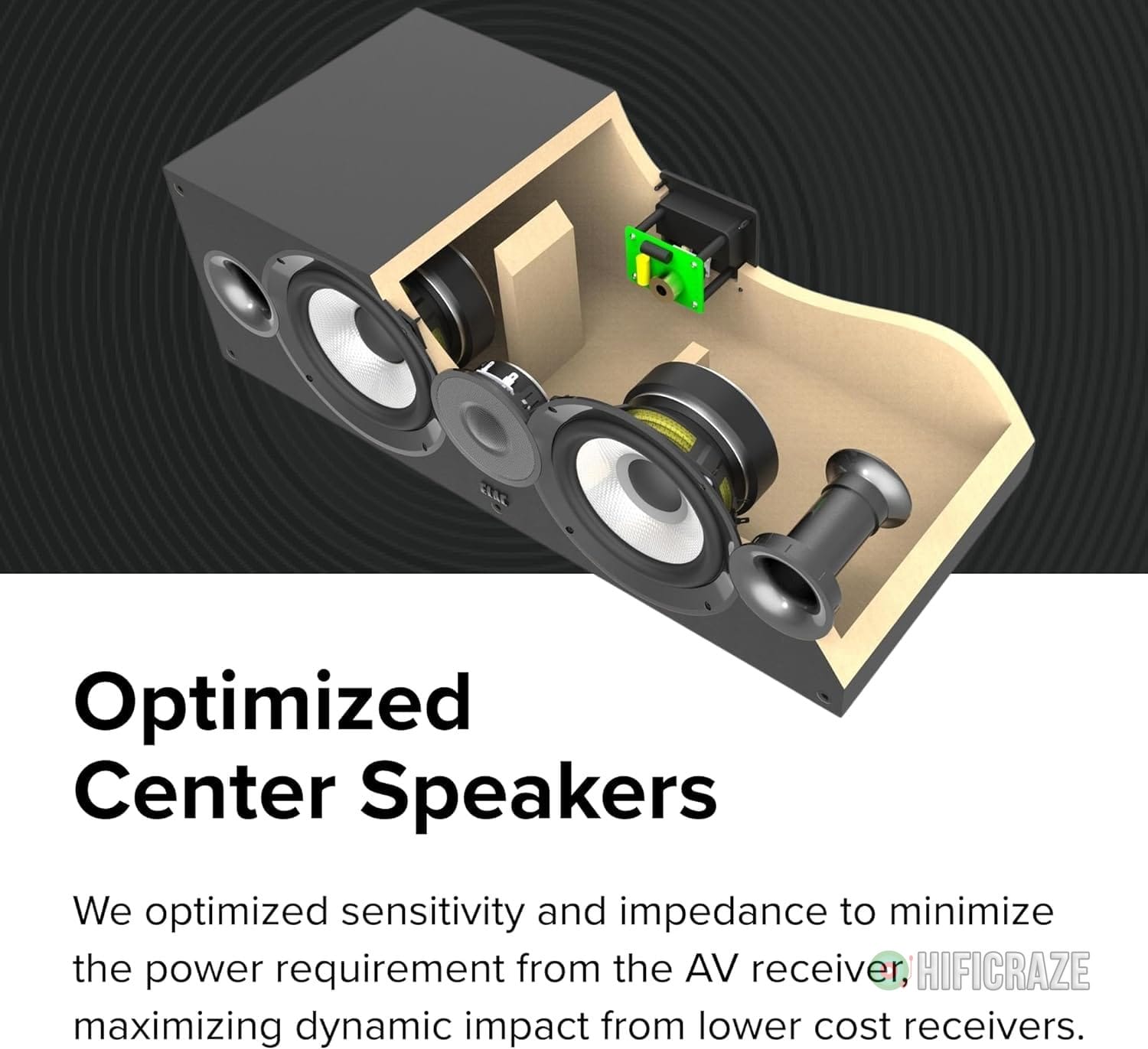 ELAC Debut 2.0 A4.2 Dolby Atmos Module Speakers, Black (Pair) - Concentric Driver with 0.5” Polymer Tweeter & 4” Aramid Fiber Woofer 6 ELAC Debut 2.0 A4.2 Dolby Atmos Module Speakers, Black (Pair) - Concentric Driver with 0.5” Polymer Tweeter & 4” Aramid Fiber Woofer - Image 6