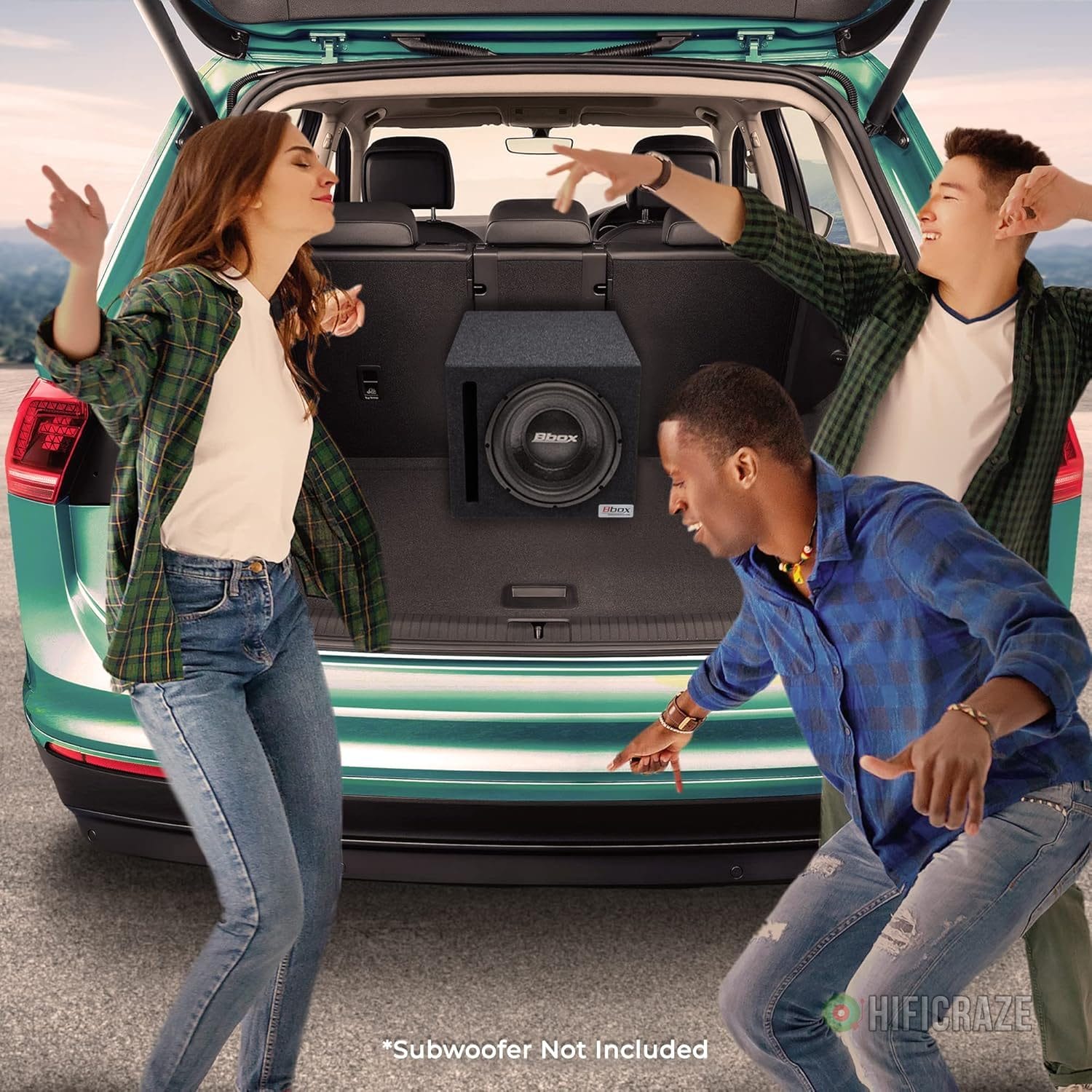 Atrend Bbox 12SVSC Single Vented 12 Inch Subwoofer Box - Premium Subwoofer Box Improves Audio Quality, Sound & Bass - Car Subwoofer Boxes & Enclosures with Nickel Finish Terminals 5 Atrend Bbox 12SVSC Single Vented 12 Inch Subwoofer Box - Premium Subwoofer Box Improves Audio Quality, Sound & Bass - Car Subwoofer Boxes & Enclosures with Nickel Finish Terminals - Image 5