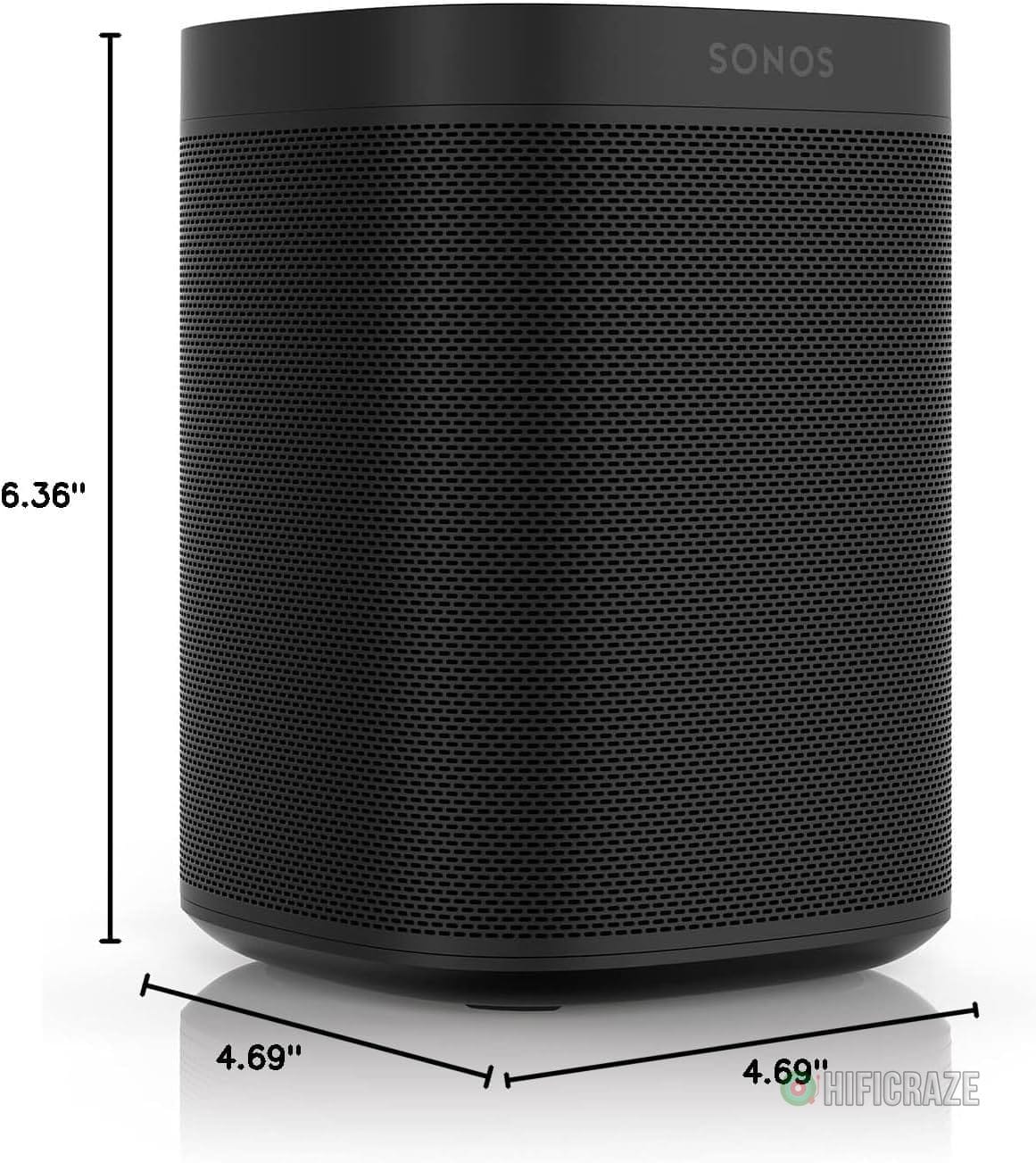 Sonos One SL (2019) - Black 7 Sonos One SL (2019) - Black - Image 7