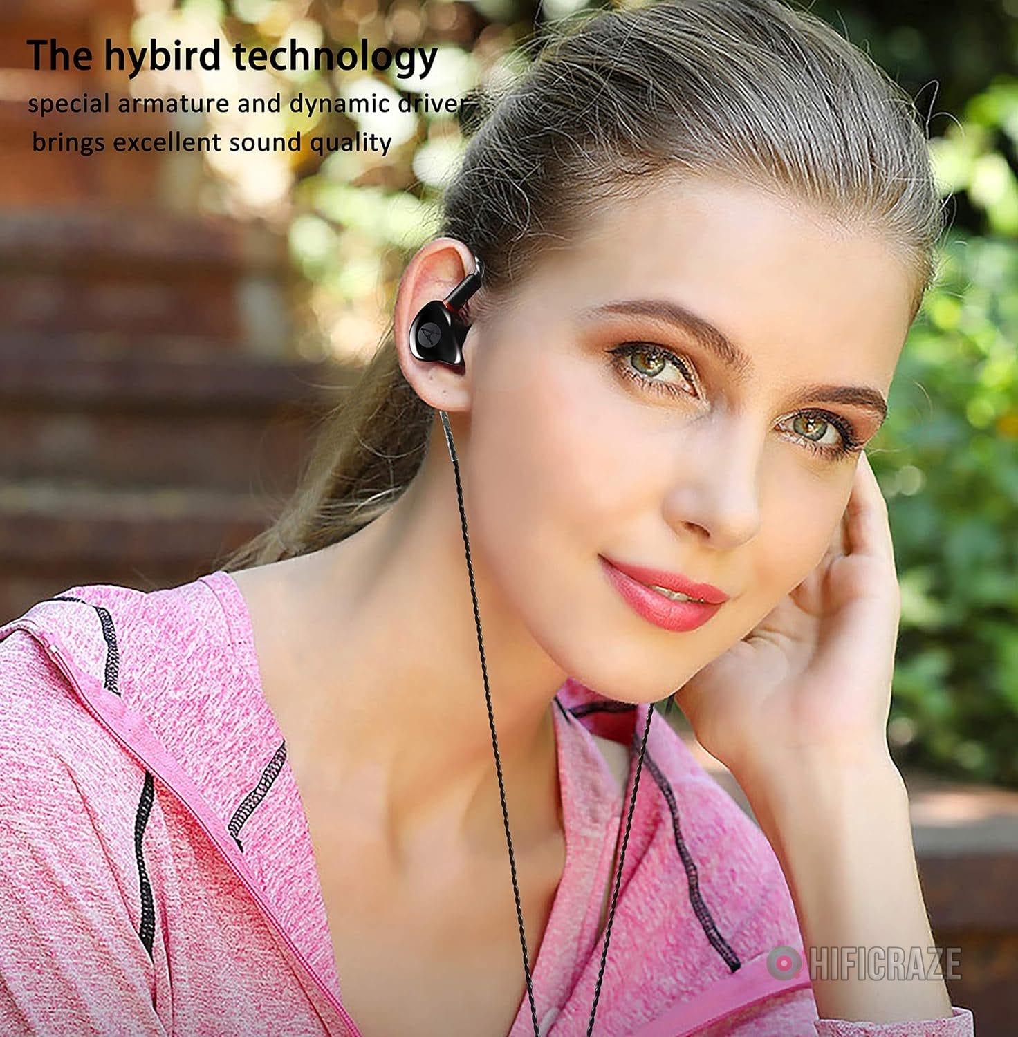 in Ear Monitor Headphones, HiFi Stereo IEM Earphones, Dynamic Dual Driver Wired Earbuds with Detachable Cable, Noise Canceling Headset for Singers Musicians Drummers Audiophile (Black) 6 in Ear Monitor Headphones, HiFi Stereo IEM Earphones, Dynamic Dual Driver Wired Earbuds with Detachable Cable, Noise Canceling Headset for Singers Musicians Drummers Audiophile (Black) - Image 6