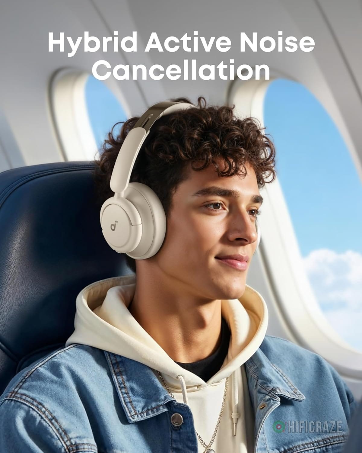 Soundcore Q30 by Anker, Hybrid Active Noise Cancelling Headphones, Multiple Modes, Hi-Res Audio, Custom EQ via App, 50H Playtime, Comfortable Fit, Bluetooth, Multipoint Connection - Image 3