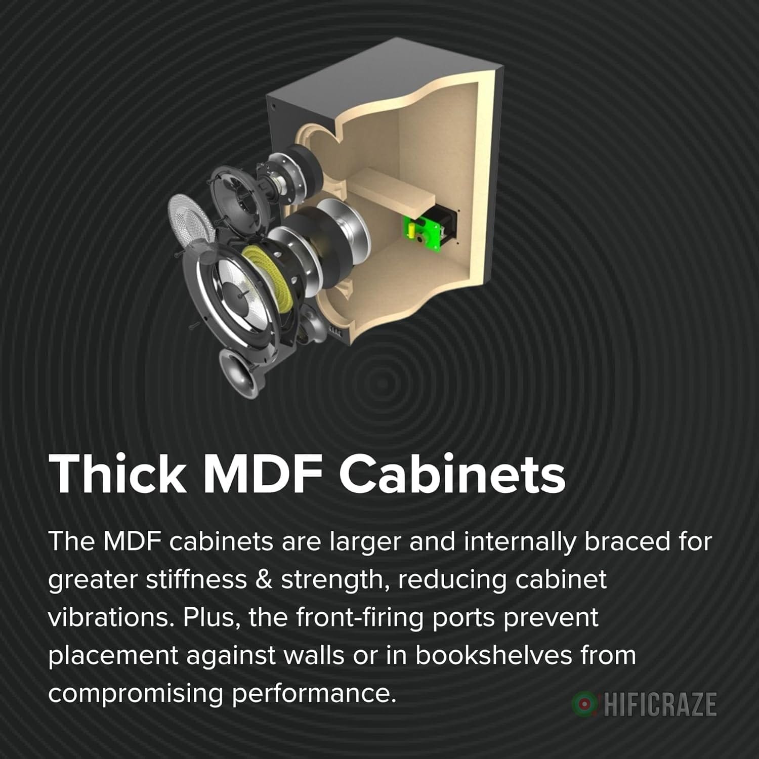 ELAC Debut 2.0 B6.2 Bookshelf Speakers, Black (Pair) - 1” Cloth Dome Tweeter & 6.5” Aramid Fiber Woofer - 2-Way Bass Reflex - Up to 35,000 Hz Response 5 ELAC Debut 2.0 B6.2 Bookshelf Speakers, Black (Pair) - 1” Cloth Dome Tweeter & 6.5” Aramid Fiber Woofer - 2-Way Bass Reflex - Up to 35,000 Hz Response - Image 5