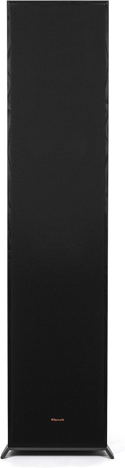 Klipsch Reference R-820F Floorstanding Speaker for Home Theater Systems with 8” Dual Woofers, Tower Speakers with Bass-Reflex via Rear-Firing Tractrix Ports in Black 4 Klipsch Reference R-820F Floorstanding Speaker for Home Theater Systems with 8” Dual Woofers, Tower Speakers with Bass-Reflex via Rear-Firing Tractrix Ports in Black - Image 4