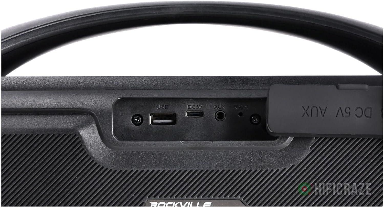 Rockville GO Party MAX BASS Large 70W Portable LED Bluetooth Speaker, Deep Bass, Wireless Link, IPX5 Water Resistant, for Parties and Outdoor Events - Image 4
