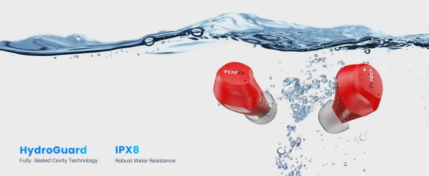 IPX8 Water Resistance
