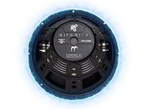 Hifonics Pair of 12 Inch Subwoofers, 800 Watt Max 400 Watt RMS Car & Powersports Speaker, HFX12D4 11 Voice Coil Former Assembly