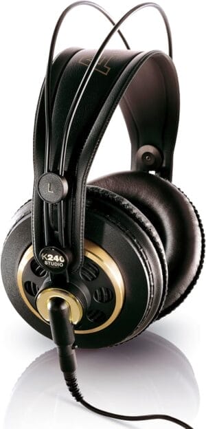 AKG Headphones, Gold, One Size (K240STUDIO)
