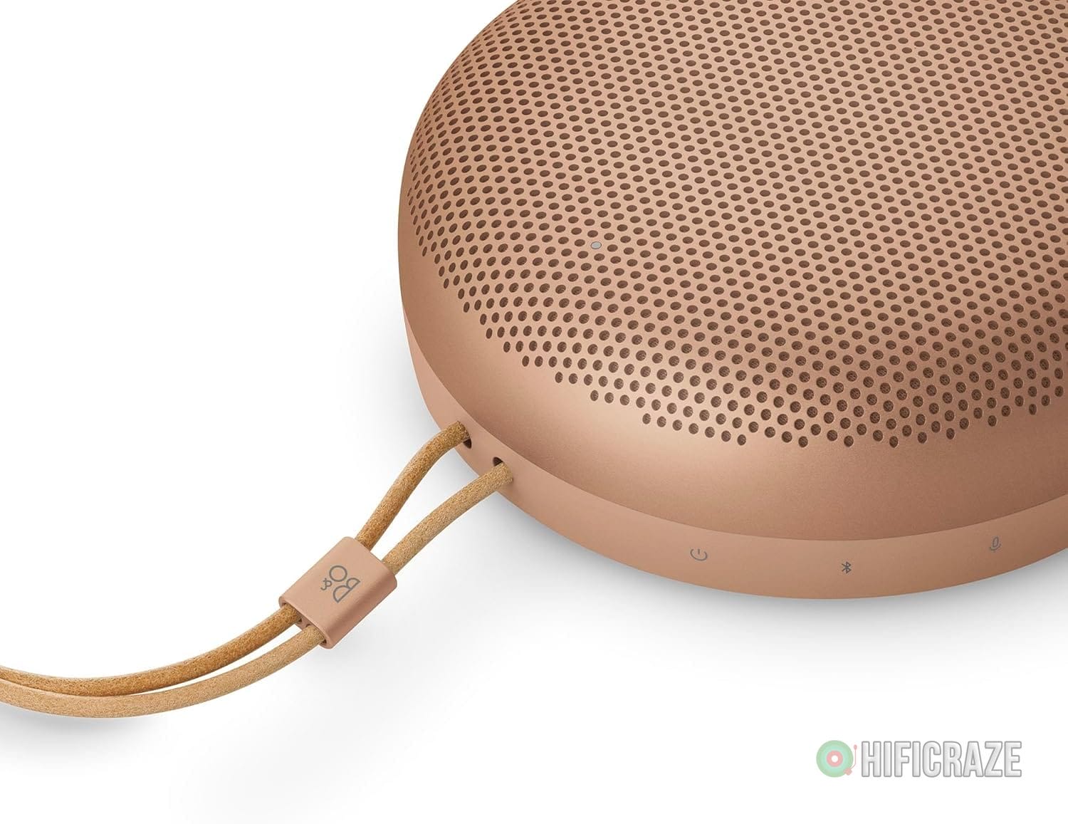 Bang & Olufsen Beosound A1 3rd Gen Portable Waterproof Bluetooth Speaker with 3 Microphones, Cradle to Cradle (C2C) Certified, Honey Tone 2 Bang & Olufsen Beosound A1 3rd Gen Portable Waterproof Bluetooth Speaker with 3 Microphones, Cradle to Cradle (C2C) Certified, Honey Tone - Image 2