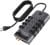 Belkin Surge Protector Power Strip w/ 8 Rotating & 4 Standard Outlets – 8ft Sturdy Extension Cord w/ Flat Pivot Plug for Home, Office, Travel, Desktop & Charging Brick – 4320 Joules of Protection
