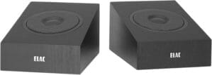 ELAC Debut 2.0 A4.2 Dolby Atmos Module Speakers, Black (Pair) - Concentric Driver with 0.5” Polymer Tweeter & 4” Aramid Fiber Woofer